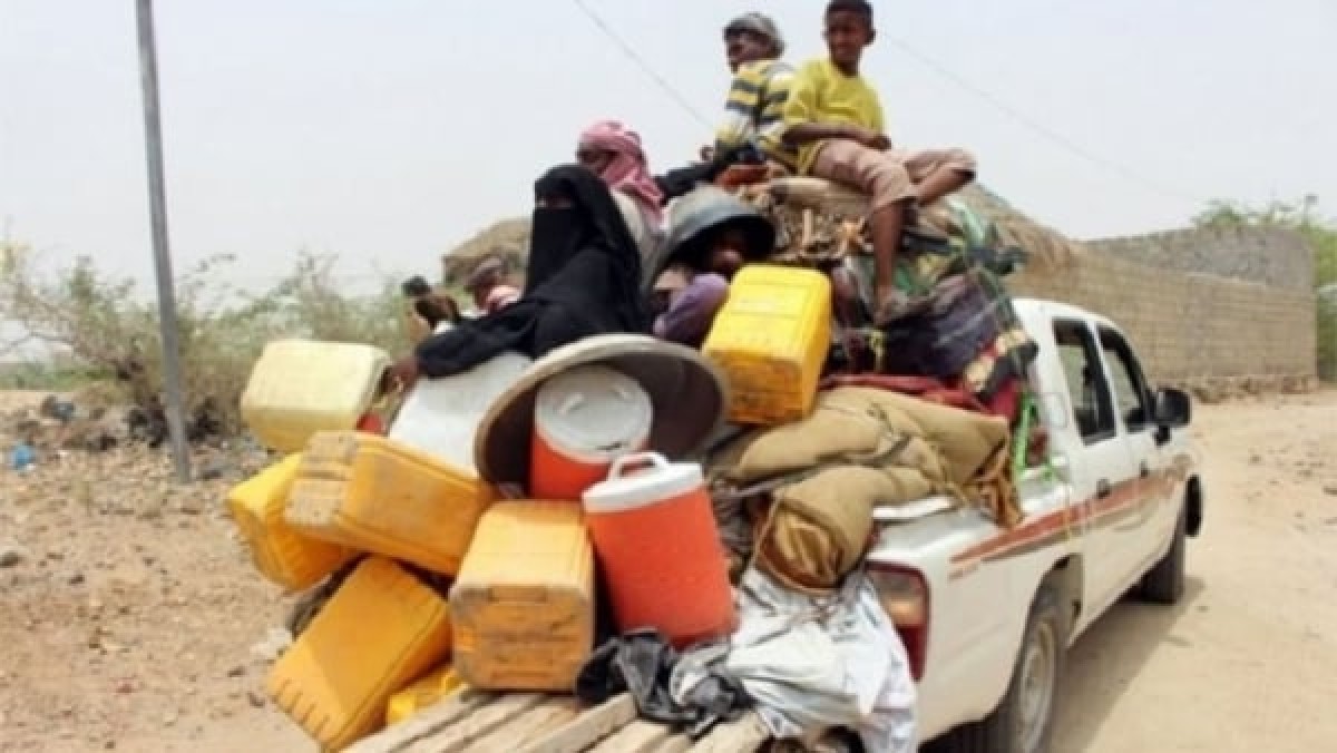 منظمة دولية: نزوح 904 أسرة يمنية خلال الربع الأول من العام الجاري