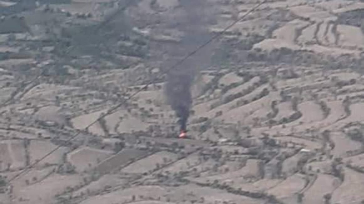 مقتل 5 نساء بقصف للحوثيين بطائرة مسيّرة على قرية غربي تعز