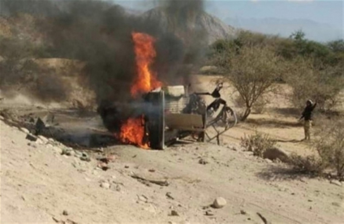 أبين: مقتل وإصابة 17 جنديا بانفجار عبوة ناسفة في مودية