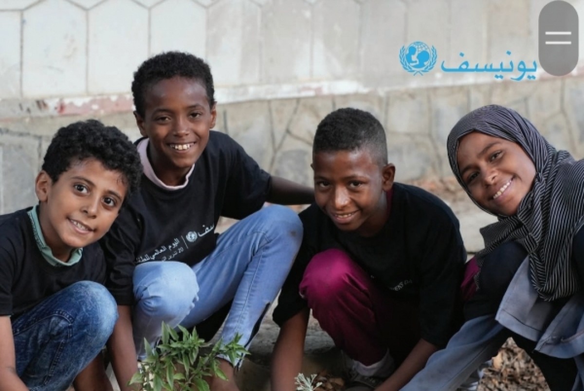 يونيسف: 12 مليون طفل يمني معرضين للإصابة بأمراض الصدمات المناخية والبيئية