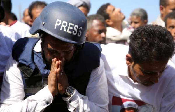 مرصد الحريات الإعلامية في اليمن يوثق 89 انتهاكا ضد الصحفيين خلال العام 2022