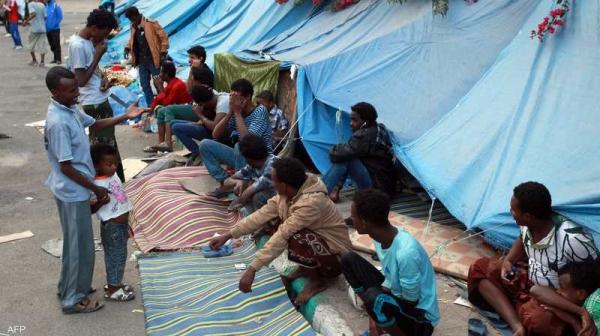 الهجرة الدولية: 11 ألف مهاجر أفريقي وصلوا اليمن خلال فبراير الماضي