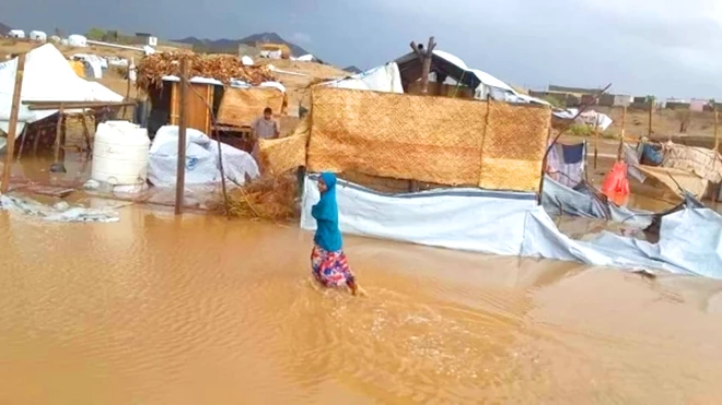 الأمم المتحدة: تضرر أكثر من 16 ألف أسرة يمنية منذ بداية موسم الأمطار