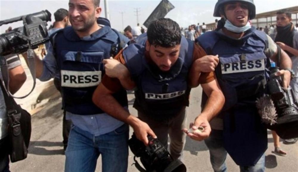 "الأمريكي للعدالة" يدين تصاعد العنف ضد الصحفيين في غزة