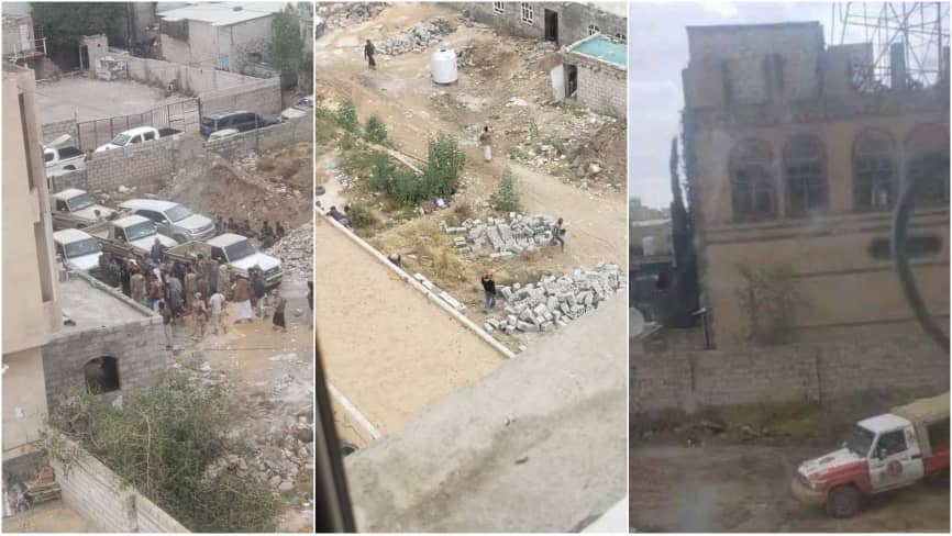 صنعاء: جماعة الحوثي تحاصر منزل مواطن وتختطف عدد من أفراد أسرته