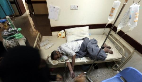 تقرير: تسجيل أكثر من ستة آلاف حالة إصابة بالكوليرا في اليمن