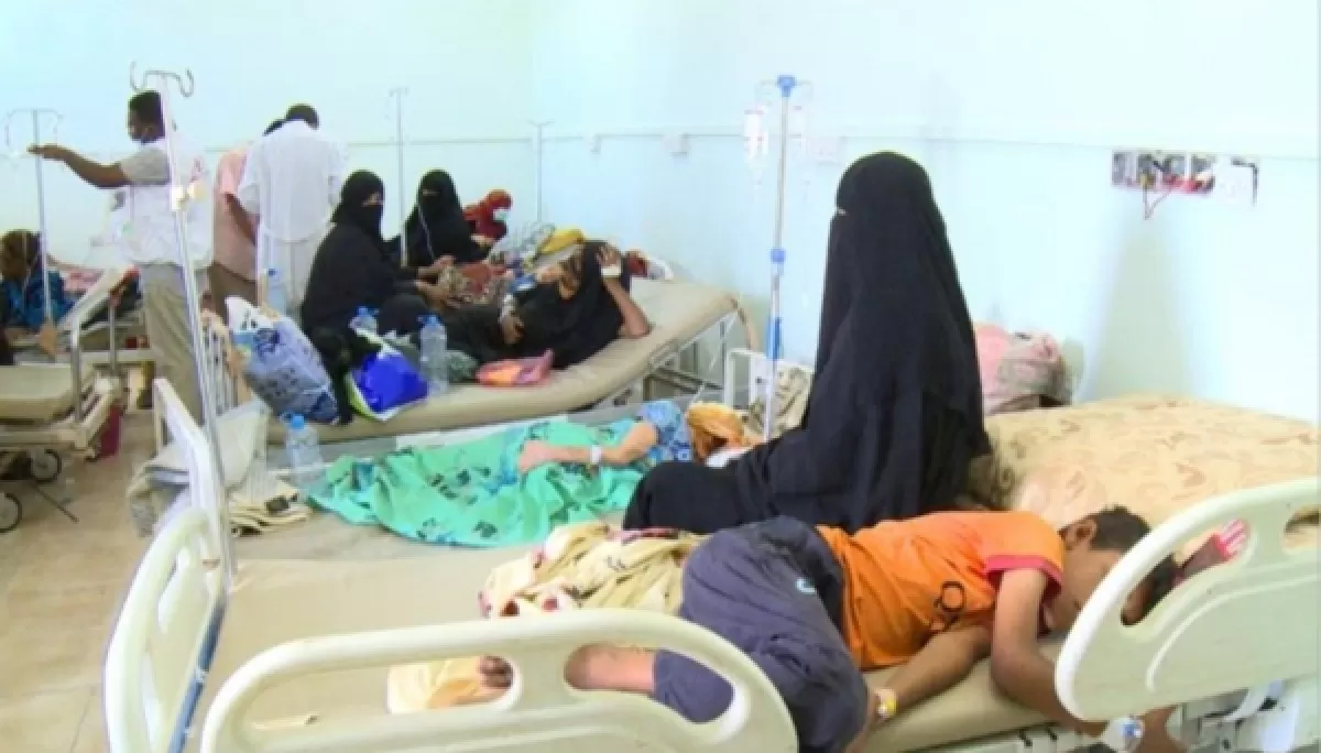 صعدة: تسجيل 2300 حالة إصابة بالكوليرا منذ نوفمبر الماضي