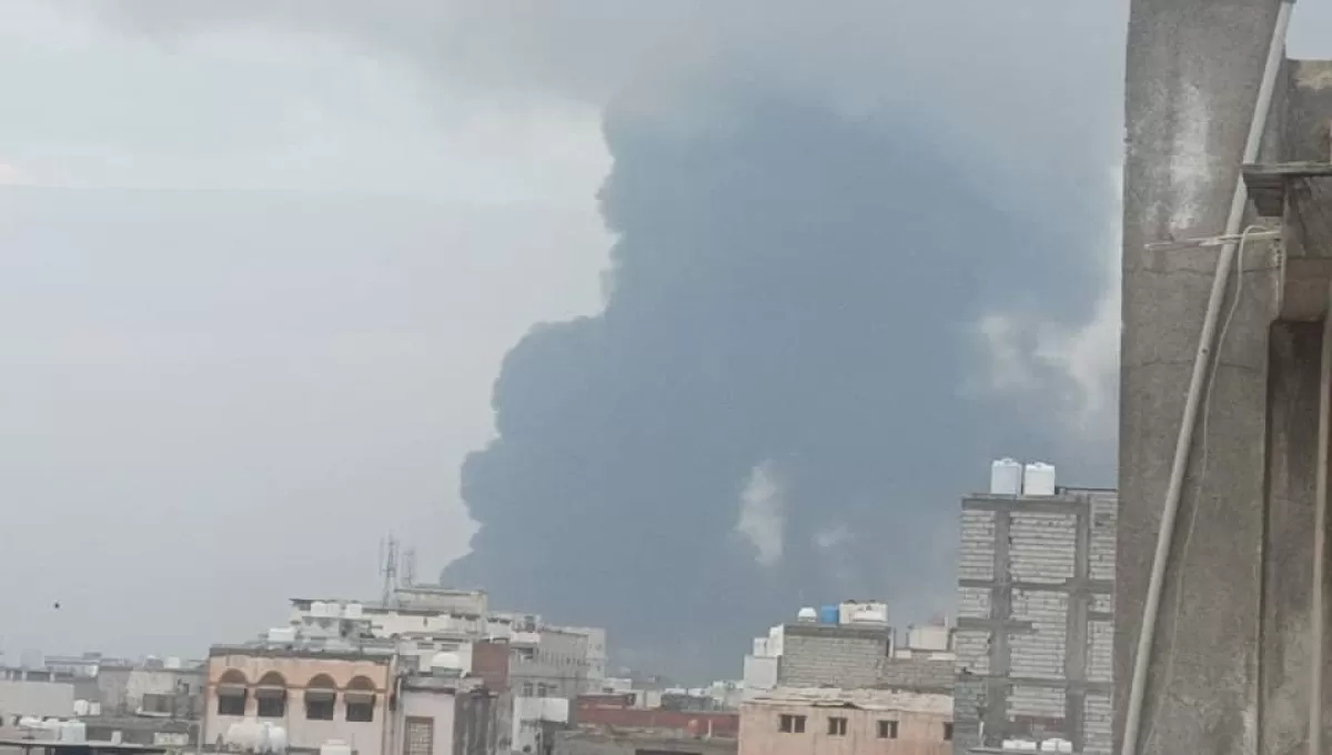 قصف إسرائيلي يستهدف مدينة الحديدة غربي اليمن للمرة الثانية