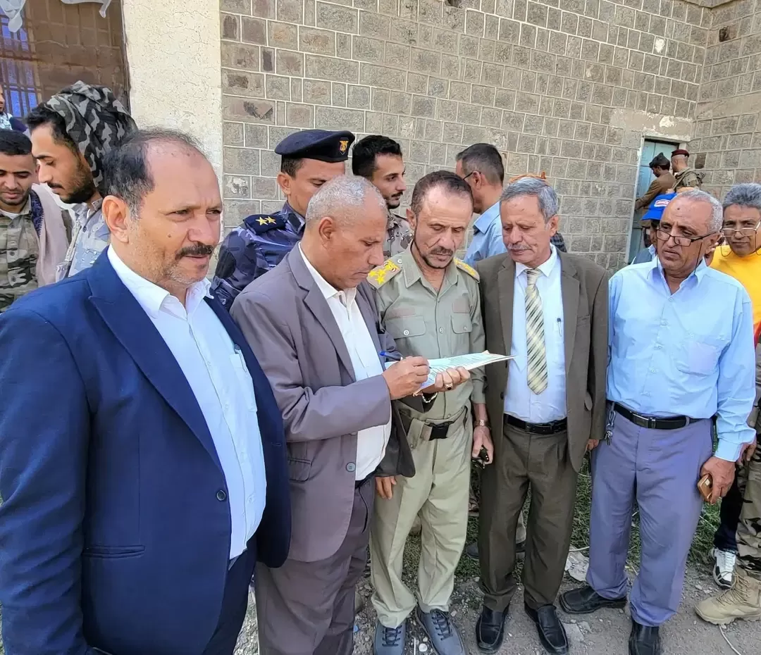 اللجنة الرئاسية تواصل تسليم المنازل والمنشآت في تعز